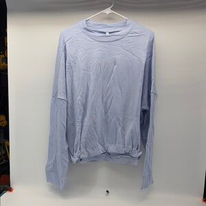 Fabletics Soft Blue Knit Top